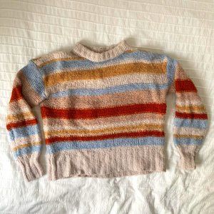 Color block striped American Eagle sweater